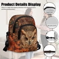 thumbnail image 5 of TSOVTHRID Owl Bohemia Floral Brown Print Small Crossbody Bag for Women Trendy Cell Phone Purse Wallet with Adjustable Strap Women's Shoulder Bag Handbags, 5 of 7