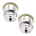 thumbnail image 1 of Marine City A Mené le Support de Boisson de Tasse d'Acier Inoxydable Rouge avec le Drain (2 Pcs), 1 of 7
