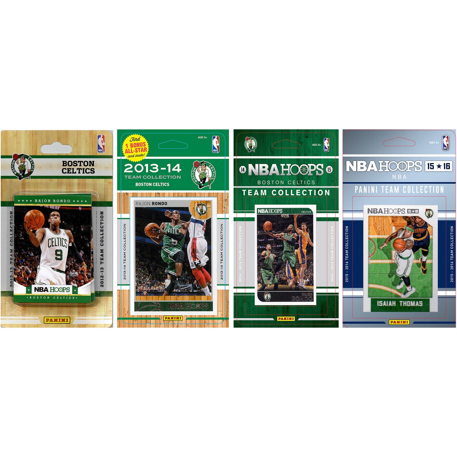 C & I Collectables C&I Collectables NBA Boston Celtics 5 Different