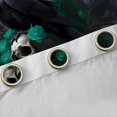 thumbnail image 4 of Homewish Skull Skeleton Raven Blackout Curtains,Green Rose Curtains Pack of 2 (42x84 Each),Happy Halloween Living Room Curtains, 4 of 6