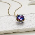 thumbnail image 3 of Femmes Collier Vintage Étoile Décor Alliage Pendentif Pendentif Pendentif Collier, 3 of 6