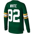 thumbnail image 4 of Men's Mitchell & Ness Reggie White Green Green Bay Packers Throwback Retired Player Name & Number Long Sleeve Top, 4 of 4