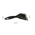thumbnail image 5 of Hongchun Replaceable Head Nylon Bristle Grill Brush with Cool Clean Technology, One Size, 5 of 5