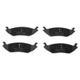 thumbnail image 3 of TRQ Rear Semi Metallic Brake Pad Set Kit for Aspen Durango Ram 1500 Pickup BFA73734, 3 of 5
