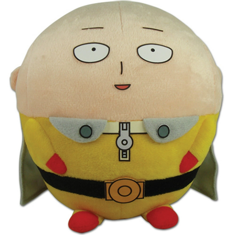 Plush OnePunch Man Saitama Ball Soft Doll Toys Licensed ge52256