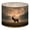 Color 1, variant on Linen Drum Lamp Shades Silhouette Majestic Deer Forest Sunset 13" x 13" x 10" Lampshade for Table Lamps Floor Lamps Lamp Shade Replacement Easy Assembly Required