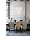 thumbnail image 2 of ADD-308-CH-WH Crystorama Lighting Addis - 9 Light Chandelier-14.25 Inches Tall and 22 Inches Wide-Polished Chrome Finish-White Glass Color, 2 of 7