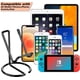 thumbnail image 3 of Soporte para teléfono celular para escritorio, lindo soporte para teléfono celular de metal en oro rosa, accesorios de escritorio, compatible con todos los teléfonos móviles, iPhone, Switch, iPad, 3 of 7