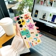 thumbnail image 3 of Funda de teléfono plateada mate de doble capa de diseño único para iPhone 15 Pro Max 14 13 12 Pro 11: ¡protección perfecta y gráficos divertidos!, 3 of 4