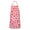Pioneer Flower Floral-2, variant on Pioneer Flower Floral Print Pattern Apron-Garden Aprons for Women with Pockets-Cotton Linen Waterproof Kitchen Cooking Gardening Aprons Adjustable for Kitchen,Cooking,BBQ and Salon 33x27 Inch