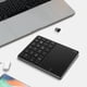 thumbnail image 2 of Teclado Numérico Bluetooth con Panel Táctil Teclado Numérico Inalámbrico USB Recargable para Android, , IOS, 2 of 5