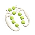 thumbnail image 3 of de pierna Roller Hommasta de 360 ​​grados Rodillo de relajación muscular 9 ruedas Herramienta de de tejido profundo para ejercicio Verde, 3 of 8