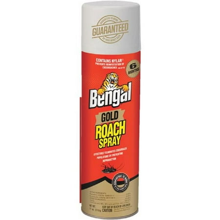 Bengal Gold Roach Killer Odorless Penetrating Spray 11 Oz (The Best Roach Spray)