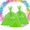 Green, variant on 2-Pack Hot Pink Color Run Powder, 6 Lbs Total (3 Lbs Per Bag), Colored Powder for Color Runs, Gender Reveal Parties, Holi Celebrations