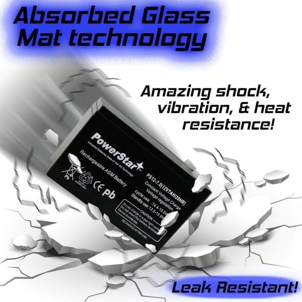 PowerStar Sealed Lead Acid 12V Vehicle Battery
