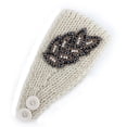 thumbnail image 3 of 2 Pcs Bandeau pour Femmes Chaud Tricoté Feuille Bandeau, 3 of 7