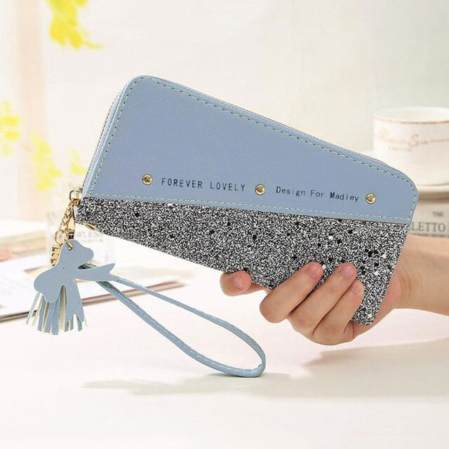 Fashion Sequined Patchwork Glitter Wallet for Women Algeria