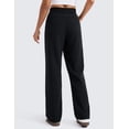 thumbnail image 2 of CRZ YOGA SoftAura Straight Leg Casual Sweatpants Women 30" Travel Pants with Pockets, 2 of 5
