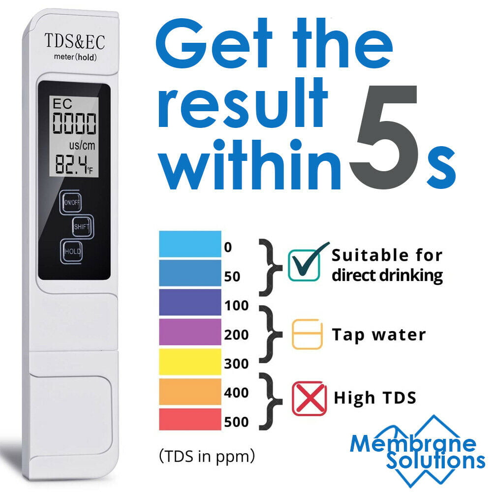 TDS PPM Meter Digital Tester Home Drinking Tap Water