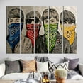thumbnail image 6 of Banksy Beatles Printed, Graffiti Art, Abstract Poster, Banksy Bandanas Artwork, The Beatles Wall Art, Graffiti Street Artwork, Canvas Wall Decor - 4P-Gallery Wrapped, 6 of 9