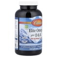 thumbnail image 3 of Carlson Elite Omega-3 Plus D & K, Natural Lemon, 180 Soft Gels, 3 of 4
