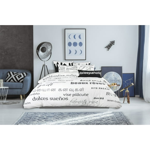 SWEET DREAM WHITE DUVET COVER KING SET