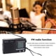 thumbnail image 5 of Radio de mano de plástico con pilas Radio meteorológica portátil para interiores y exteriores, 5 of 7