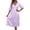 j5-Purple, variant on LIIPEE Womens Summer Nightgown Sexy Lace Short Sleeve V Neck Sleep Dress Ladies Cozy Sleepwear