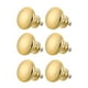 thumbnail image 5 of GOOHOCHY 6 pomos de estilo moderno para puertas de armarios y cajones cepillados., 5 of 8