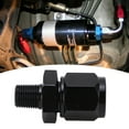 thumbnail image 1 of Adaptador conector ANGGREK 6AN hembra a 1/8 NPT a prueba de herrumbre para líneas de combustible, 1 of 8