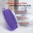 thumbnail image 3 of LAICAIW Silicone Body Scrubber, Silicone Loofah, Body Wash Scrubber, Body Scrub Brush, Body Scrubbers for Use in Shower, Silicone Loofah Body Scrubber, 3 of 6