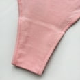 thumbnail image 5 of Gibobby Ropa interior bikini elástica para mujer Tangas de algodón para mujer, Bikini transpirable de tiro bajo, bragas para mujer, ropa interior Sexy para mujer(Blanco， XL), 5 of 5
