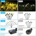 thumbnail image 3 of Solar garden lights with 10 leds waterproof outdoor compatible solcellslampor 2-pack, 3 of 5