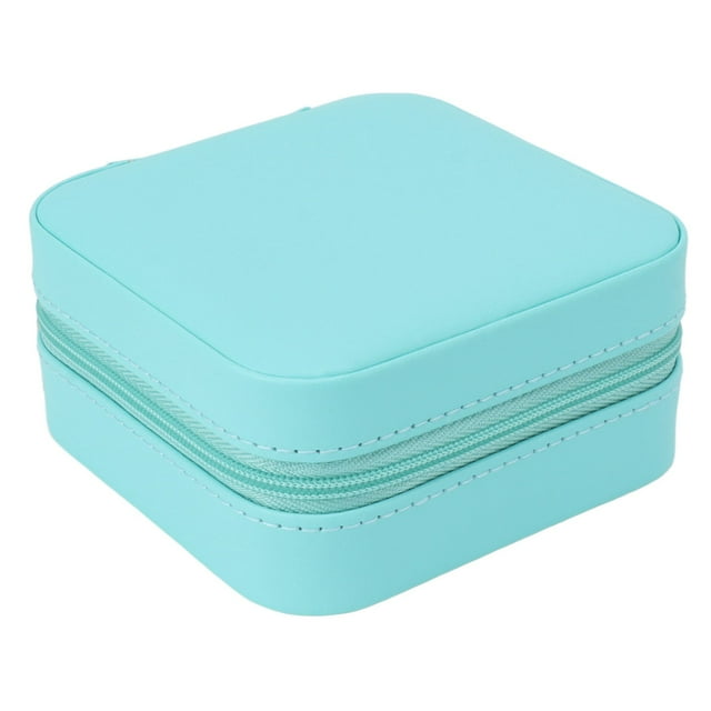 Estuche para guardar joyas, estuche para guardar joyas, caja de viaje para guardar joyas, caja para pendientes y anillos, funcionalidad versátil