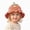 L101-Pink, variant on Strawberry Hat Baby Girls Knitted Strawberry Bucket Hat Crochet Knitted Winter Hats Breathable Warm Sun Hat(L101-Yellow,1-4 Y)