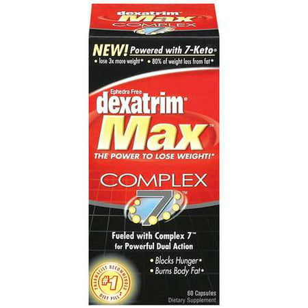 Dexatrim Max Complex 7 Capsules Complément alimentaire 60 ct