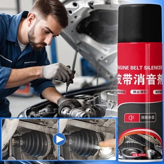 belt dressing for squeaky belt Squeaking Noise Spray - Spray Automotive, Easy to Use Applicator and Quick Drying Belt Dressing Is One Of The Items Included In The Treadmill Care Kit That Is Valued At $57 But Sold For $34.99 Yooshoverk Engine Belt Dressing Spray