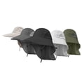 thumbnail image 6 of Wide Brim Sun Hat With Neck Flap And Mesh Sides For UV Protection Outdoor Activities, 6 of 7