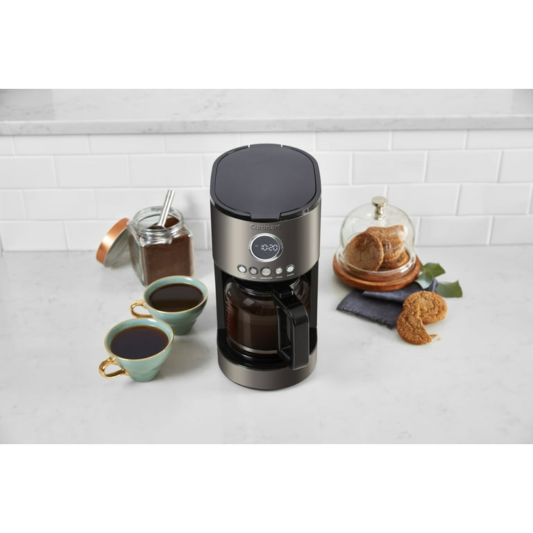Cuisinart 12-Cup, Black Stainless Coffee Center 2 in. 1-Coffee