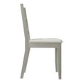 thumbnail image 5 of Castle Place Vintage Style Wooden Dining Chair, Set of 2, White, 5 of 8