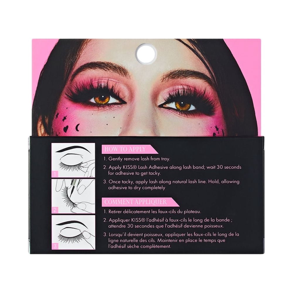 KISS Halloween Limited Edition Funky Vampire False Eyelashes, 1 Pair - Elizabeth