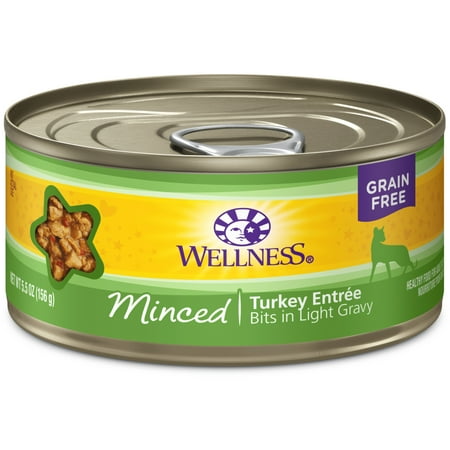 UPC: 0076344026778 | Wellness Complete Health Wet Canned Cat Food Minced Turkey Entree 5.5oz Can (Pack of 24)