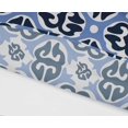 thumbnail image 4 of Vargottam Indoor/OutdoorTablecloth58x120 Inch Rectangle Tablecloth with Umbrella Hole and Zip- Waterproof PatioTableCloths- TableCovers for Backyard RectangularTable- Blue, 4 of 5