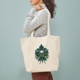 thumbnail image 5 of CafePress - Green Man Tote Bag - Unisex Canvas Tote Bag, Beige, 1-Piece, 5 of 9