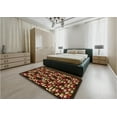 thumbnail image 5 of Ahgly Company Machine Washable Indoor Rectangle Transitional Light Brown Area Rugs, 8' x 12', 5 of 7