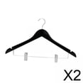 thumbnail image 1 of 2 Perchas Para Ropa Con Clips, Perchas Ligeras Para Armario, Toallas, Bufandas, , Color Negro, 1 of 8