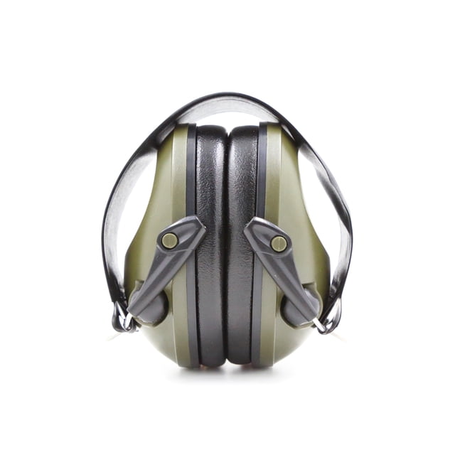 Protector auditivo electrónico táctico para tiro, protección auditiva, ajustable, plegable, antirruido, tapones para los oídos, auriculares con cancelación de ruido y acolchado suave
