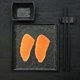 thumbnail image 3 of 2pcs Simulated Salmon Fillet Food Models Fake Salmon Kitchen Props for Home, 3 of 4