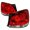 Red, variant on LED Tail Lights for 98 to 05 Lexus GS300- Red - 17 x 23 x 8 in.