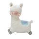 thumbnail image 1 of Magic Years 10 inch Musical Light Up Llama Toy for Baby, Plays Brahms' Lullaby, White, 1 of 2